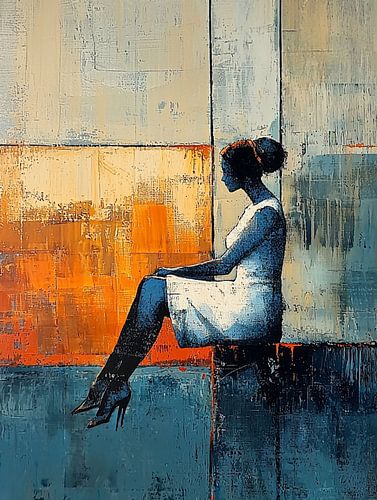 portrait elegant woman