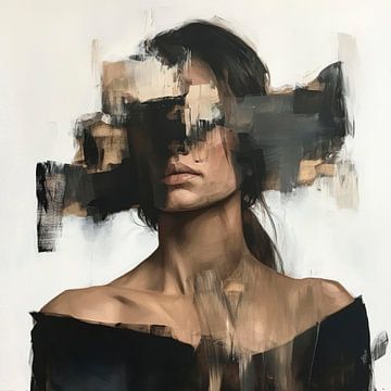 Verborgen identiteit en emoties van Poster Art Shop