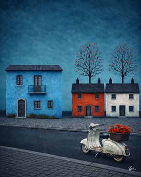 De Lambretta van vincenzomarzocchiartist