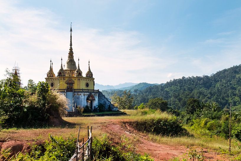 Temple bouddhiste en Thaïlande II par Sonja Hogenboom