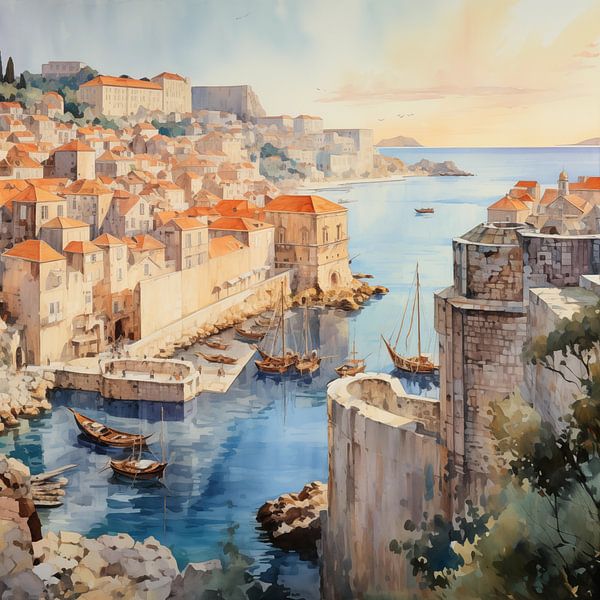 Dubrovnik van TheXclusive Art