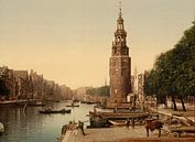 De Oudeschans, Amsterdam von Vintage Afbeeldingen Miniaturansicht