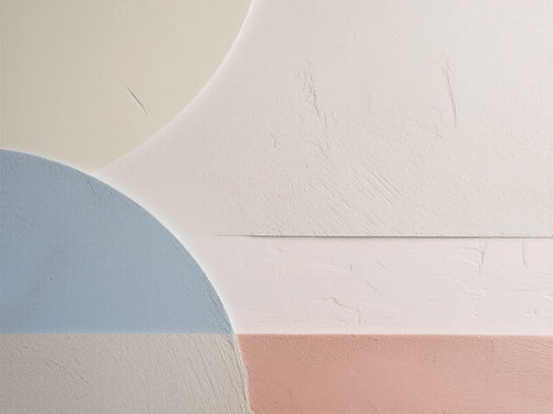 Soothing Geometry and Soft Hues in Nordic Art