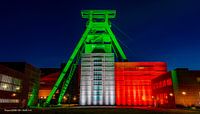 Kolenmijn Zollverein - 75e verjaardag van NRW