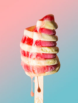 La fonte des glaces