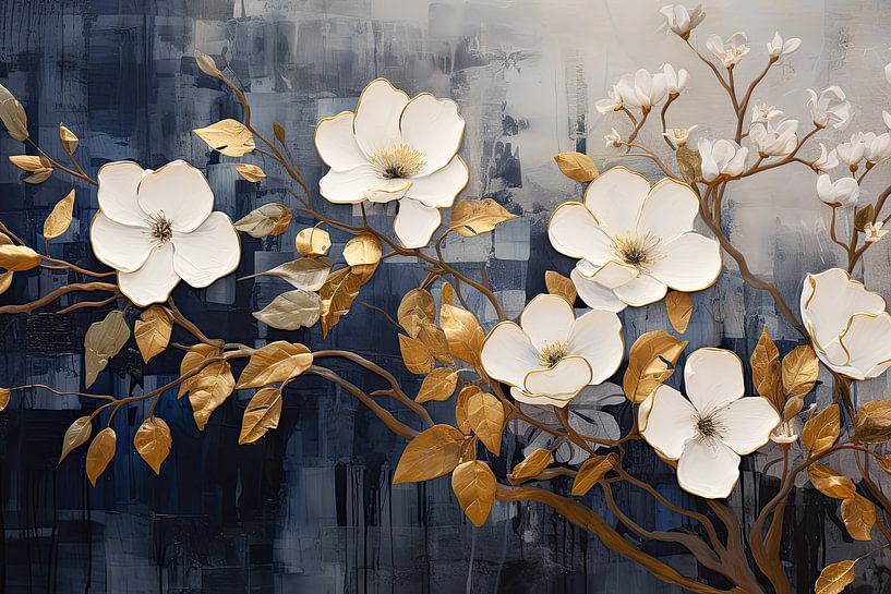 Gouden bloesem van Imagine