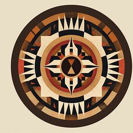 Boho minimalistische Malerei von Moderne Kollektion