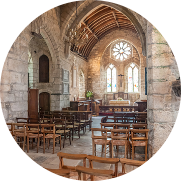 Priorij kerk, St Michael's Mount, Marazion, Cornwall