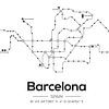 Barcelona Metrolijnen van MDRN HOME