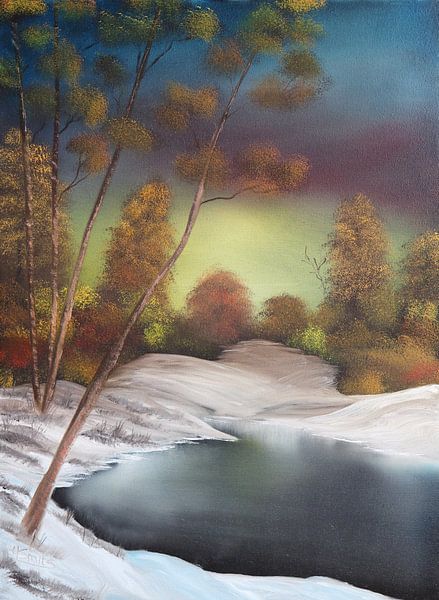 Le lac des neiges par Yvonne Smits