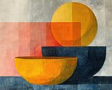 Abstract Geometrisch | Orbital Sun Dance van Kunst Kriebels thumbnail