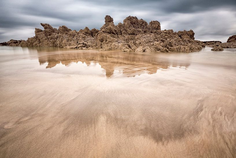 Kustlandschap Bretagne van Ko Hoogesteger