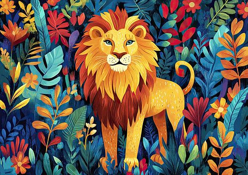 De legende van de leeuw: koninklijk en onwankelbaar