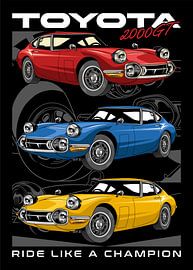 Toyota 2000GT JDM Auto von Adam Khabibi