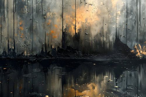 Black Painting | Black Painting | Oblong Painting