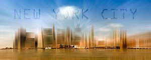 City-Shapes MANHATTAN Skyline