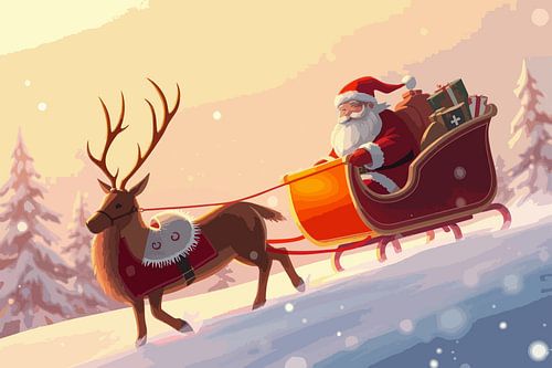 Père Noël sur R Pevitanada