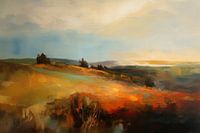 Abstract landschap 