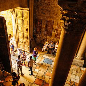Heilig Grafkerk Jezus in Jeruzalem, Israël van Sjouke Hietkamp