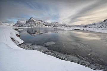 Winter op de Lofoten van Rolf Schnepp