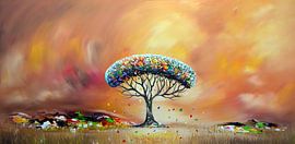 Sommerbaum von Gena Theheartofart