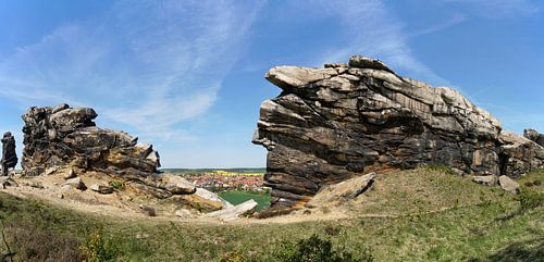 De Duivelsmuur bij Weddersleben
