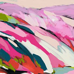 Landscape in pink