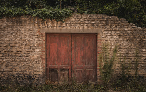 De oude poort.