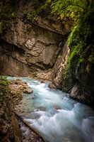 Smeltwater in de Partnachklamm