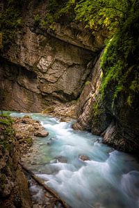 Smeltwater in de Partnachklamm van Sjors Gijsbers