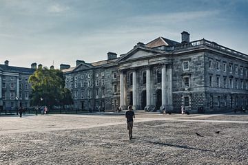 Gemälde-Look - Trinity College Dublin von Martin Diebel