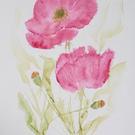 Aquarel part 25 van Tania Perneel