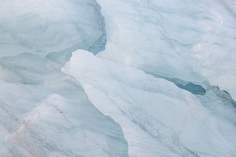 Glace de glacier Ymerbukta, Spitzberg par Michèle Huge