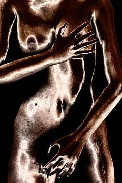 Weiblicher Körper nackt von Maurice Dawson