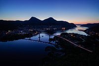 Måløy in the evening
