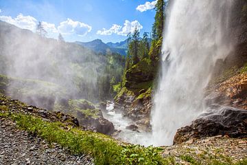 There is dust at the Johannes waterfall by Christa Kramer