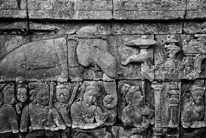 borobudur indonesie by Jan Pel