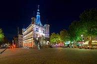 Photographie de nuit du Waag à Deventer par Anton de Zeeuw Aperçu