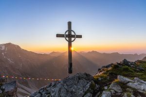 Sonnenuntergang auf dem südlichen Schafgafall von Maximilian Zoll