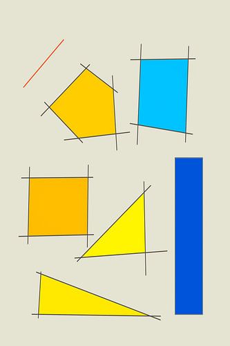 Neo-Suprematist compositions