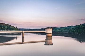 Pastelkleuren bij Lac de la Gileppe | Landschap van Daan Duvillier | Dsquared Photography