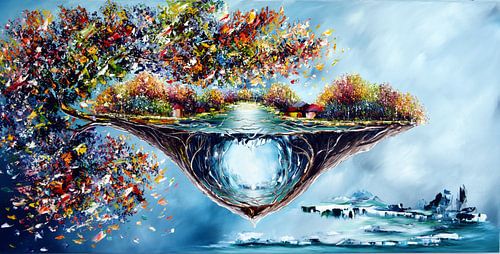 Untochable World by Gena Theheartofart