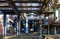 Industrielandschaft Ruhrgebiet Deutschland