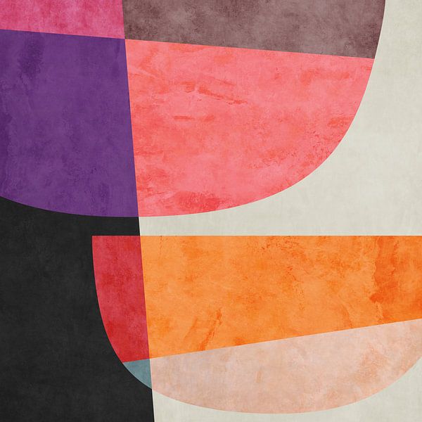 Abstrakt Farben 3 von Georgia Chagas