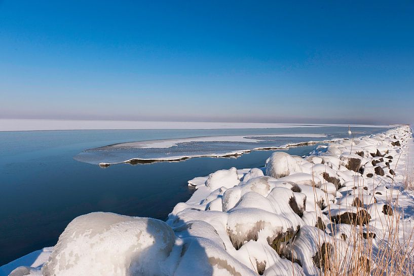 Winter in Nederland langs de Dijken par Brian Morgan