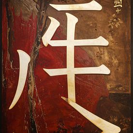 Japanische Kalligrafiekunst von Mustafa Kurnaz