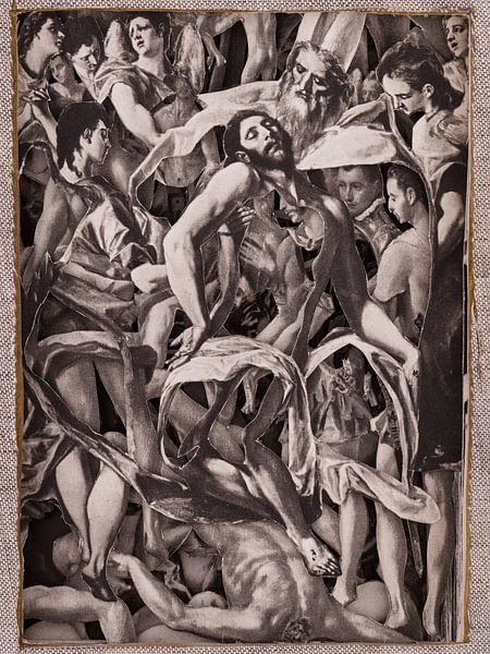Auszug aus einem Buch mit Gemälden von El Greco von Oscarving