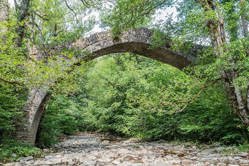 Ancient arch bridge Greece by Jurgen Hermse