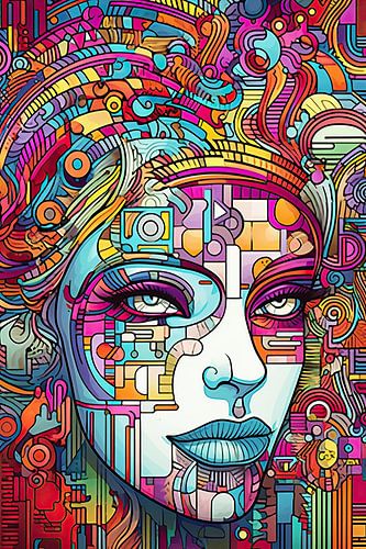 Das Malen der algorithmischen Leinwand