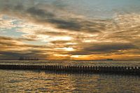 Sonnenuntergangsspülung